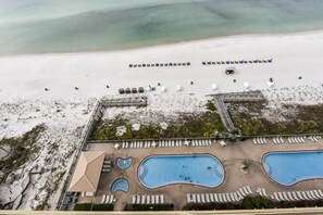 Condo, 2 Bedrooms | Pool | Outdoor pool - Gulf Crest 1402 by Vacations Perfected (Panama City Beach)