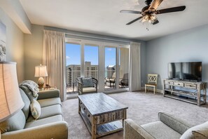 Condo, 1 Bedroom | Living room - Laketown Wharf by Vacations Perfected (Panama City Beach)