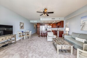 Living room - Laketown Wharf by Vacations Perfected (Panama City Beach)