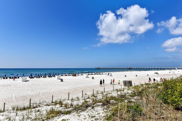 Condo, 2 chambres | Plage | Sur la plage
