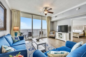 Condo, 1 phòng ngủ | Phòng khách