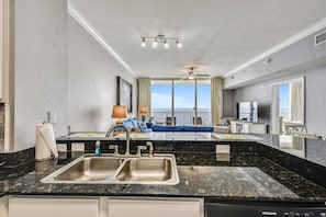 Condo, 1 Bedroom | Private kitchen