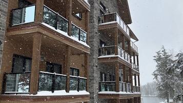 Fassade der Unterkunft