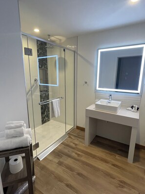 Camera Luxury, 1 camera da letto | Bagno | Doccia, soffione a pioggia, set di cortesia gratuito, asciugacapelli