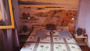 2 chambres, fer et planche Ă  repasser, draps fournis