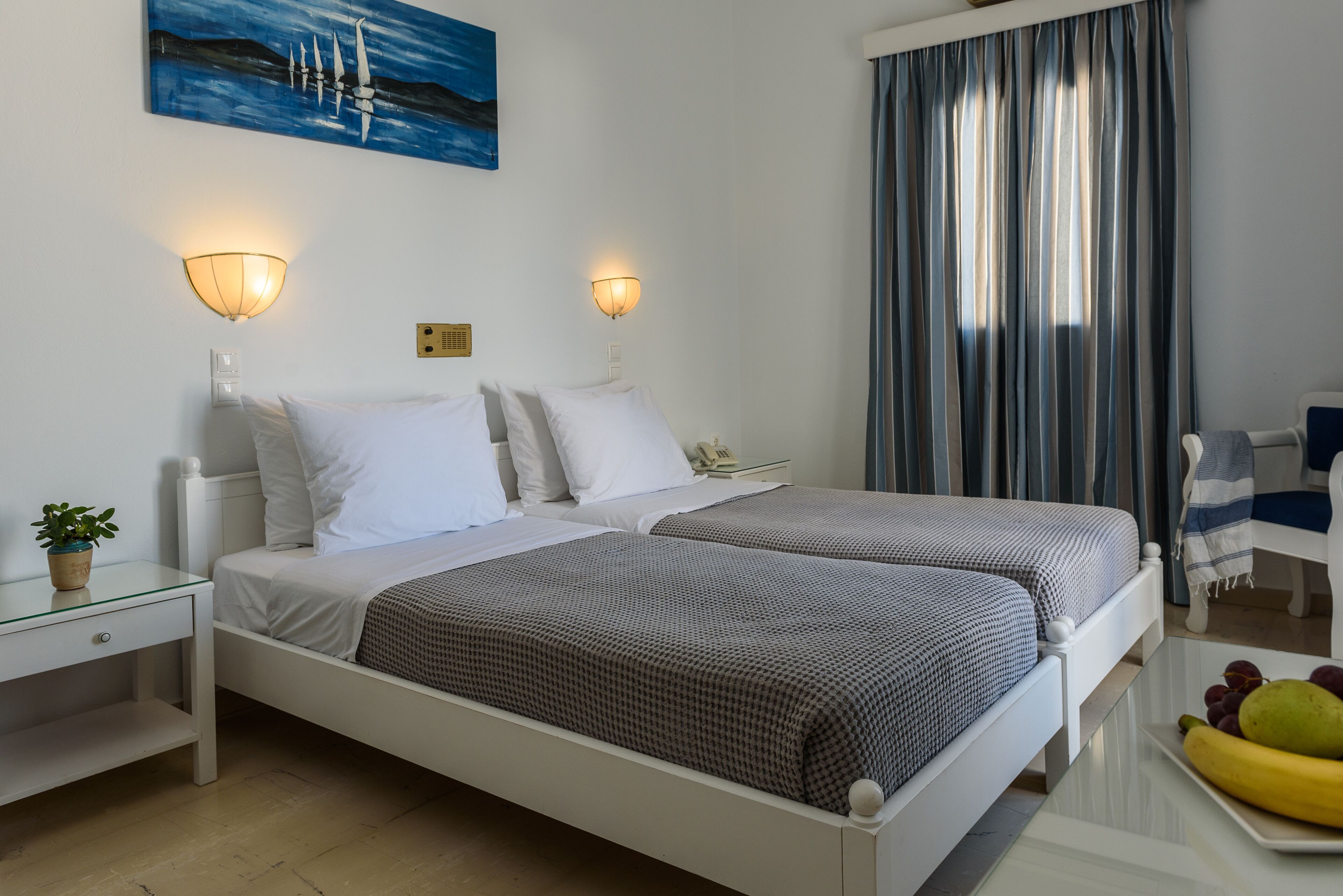 Pengeskab på værelset, strygejern/strygebræt, gratis Wi-Fi, sengetøj