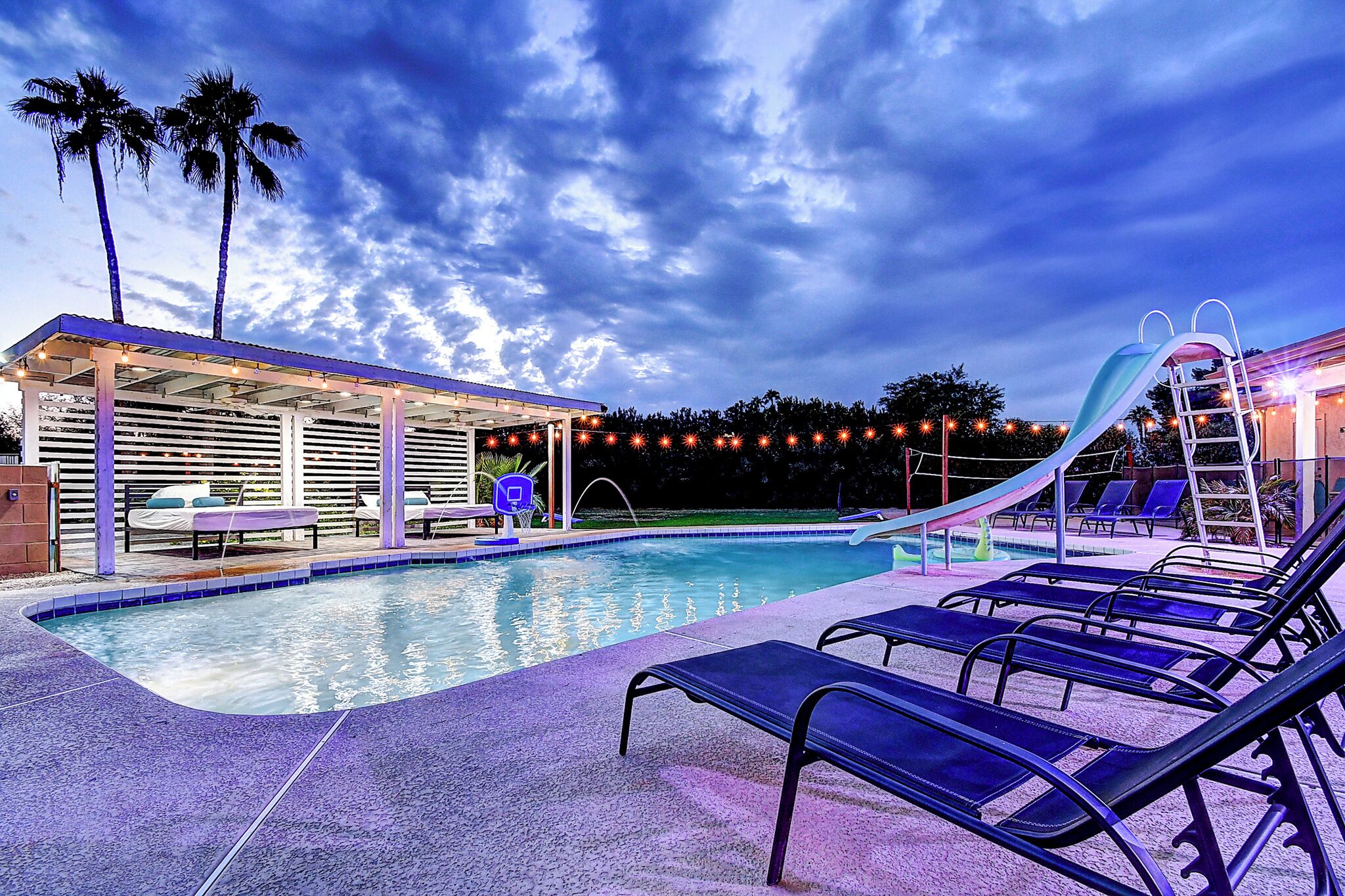 Außenpool, beheizter Pool