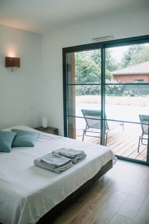 4 Schlafzimmer, kostenloses WLAN, Bettwäsche, Rollstuhlgeeignet