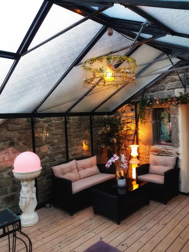 Love Gîte with private spa Nuances d'Alcôves