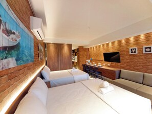 Apartemen Keluarga | Didekorasi berbeda-beda dan dilengkapi dengan perabotan berbeda-beda