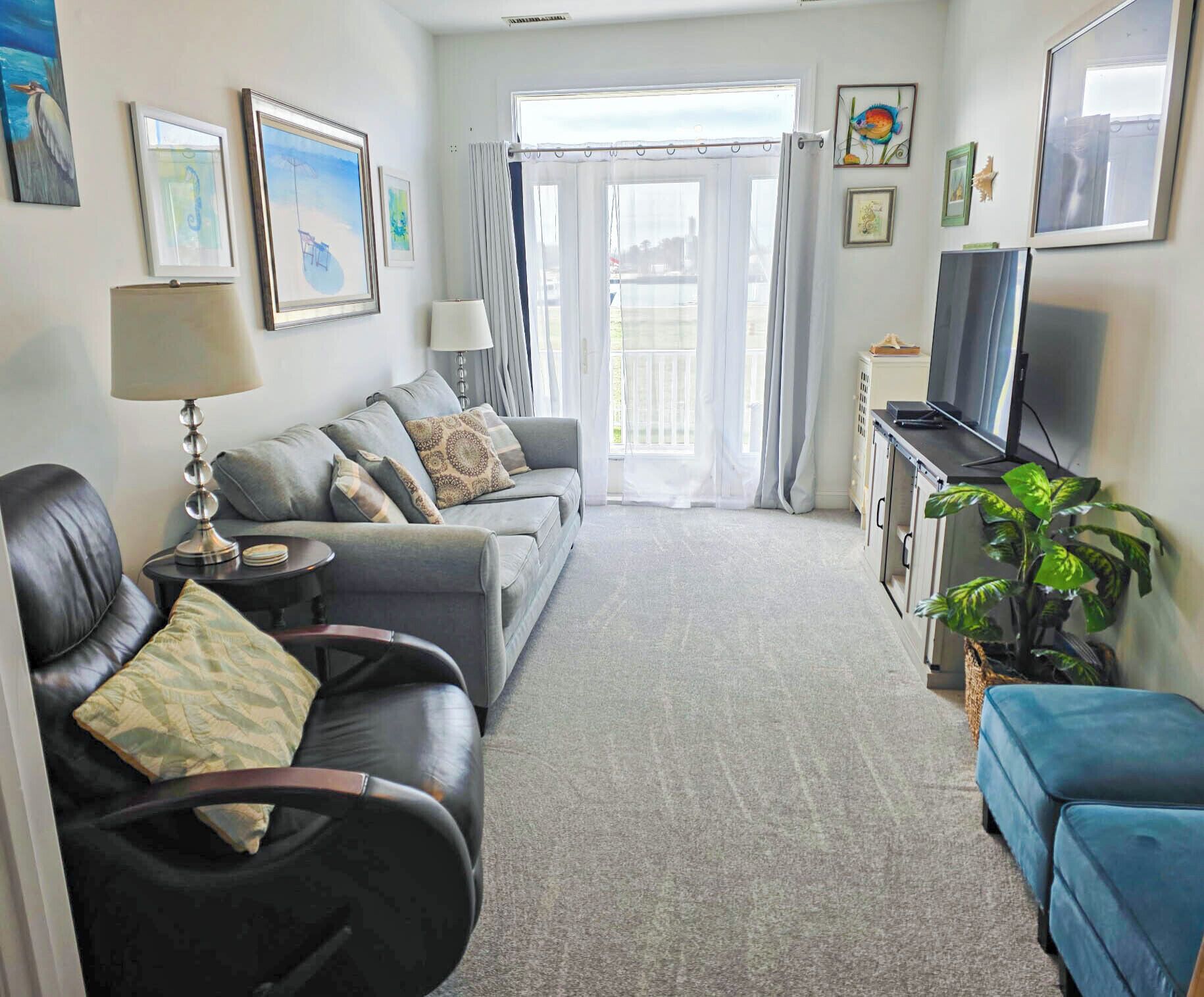 "Seahorse Retreat" Condo 1 Block From Beach In Historic Cape Charles! - Cape Charles, VA