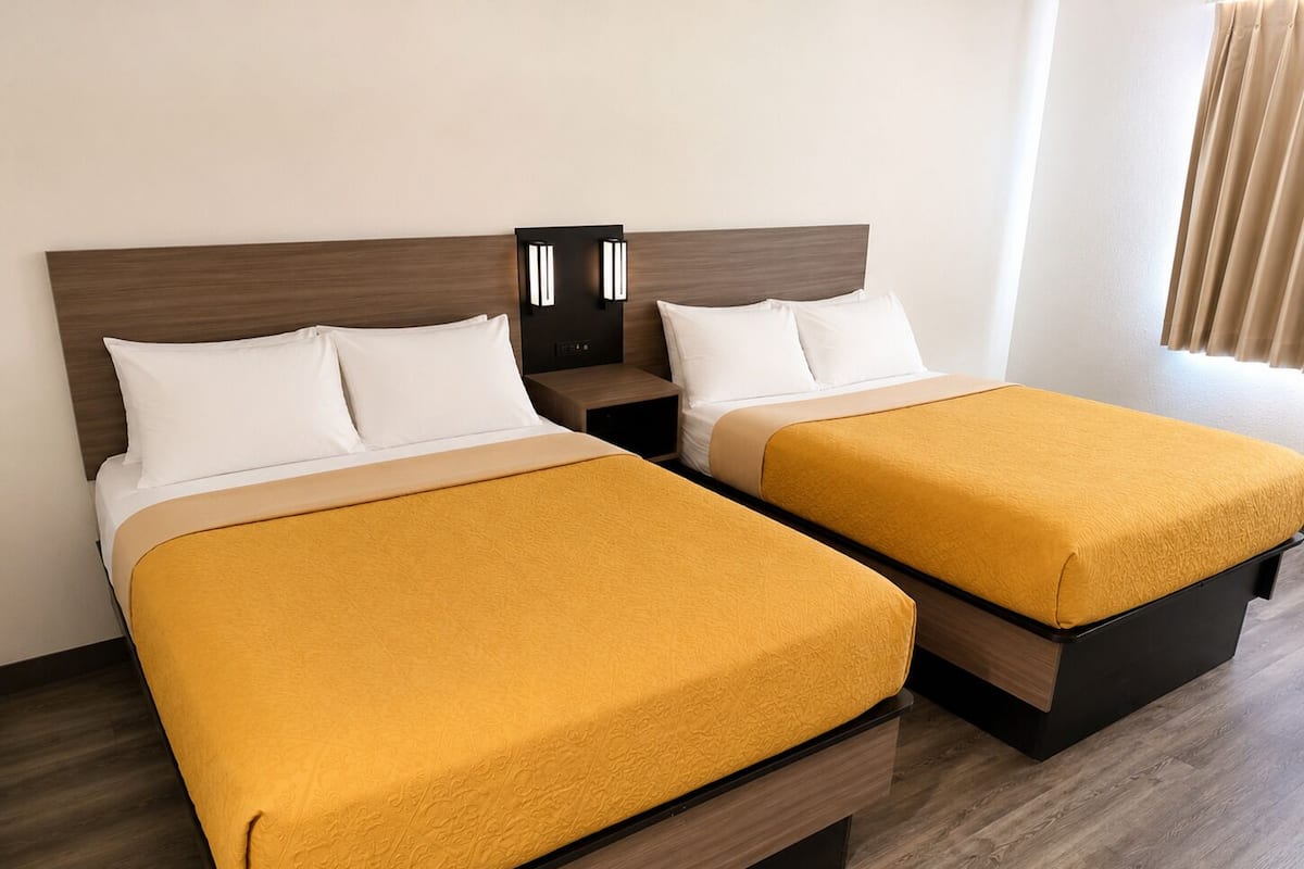 Basic Double Room | In-room safe, blackout curtains, free WiFi, bed sheets