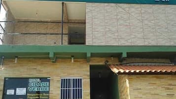 Voorkant van accommodatie