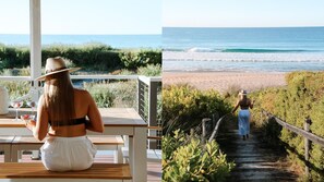 Outdoor dining - On The Sand at Mollymook Beach (Mollymook Beach)
