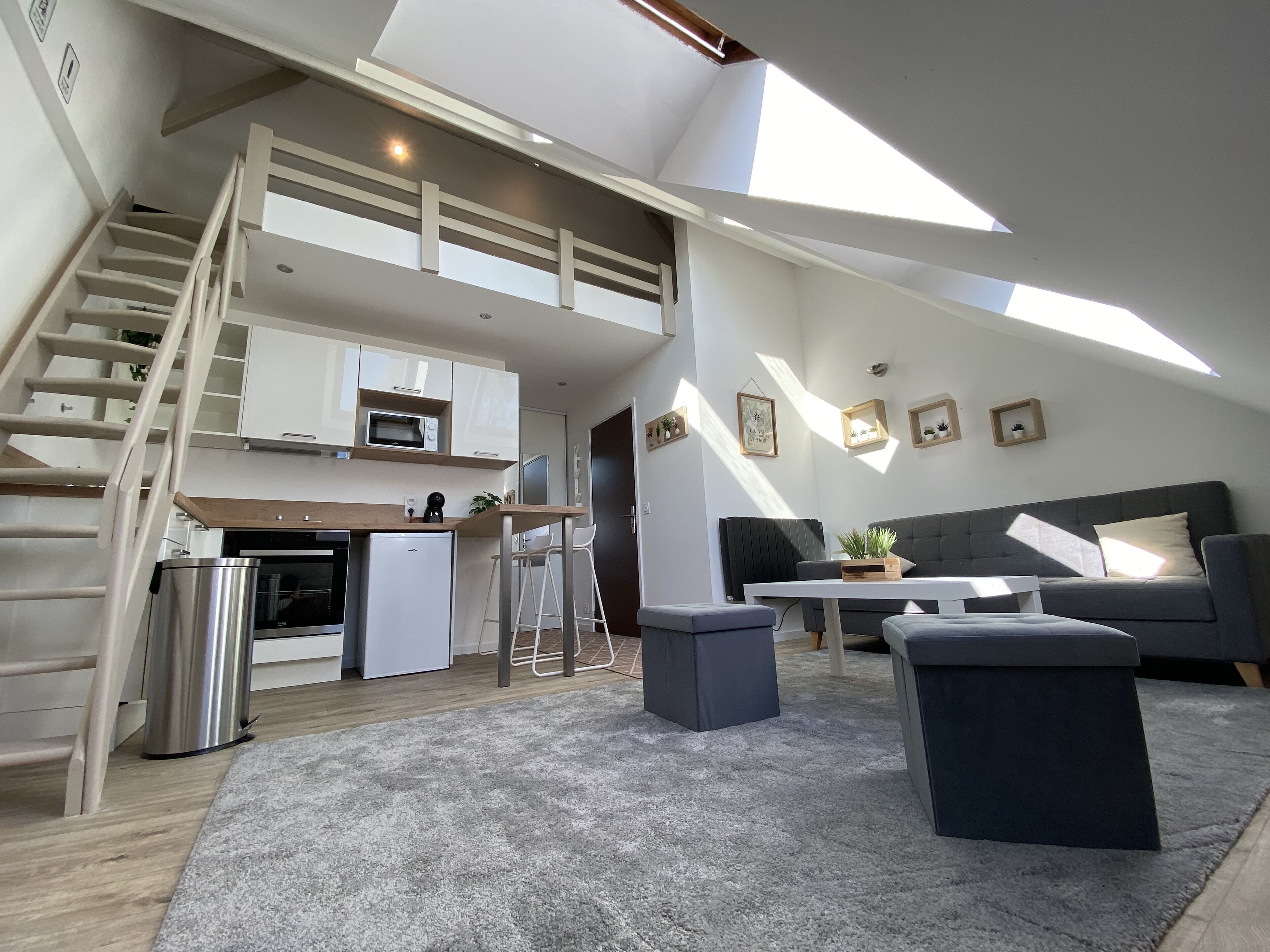 Duplex studio - 10 min from the sea