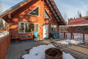 Terrace/patio - Dreamy 2 Bed Cabin #2 - Alaska Kenai Getaway (Sterling)