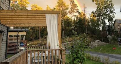 Relatively new and child-friendly house close to Stockholm and the nearby nature