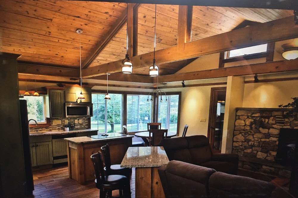Beautiful Home on Pine Creek Backs up to Lyman Run State Park & the PA Wilds!!!!