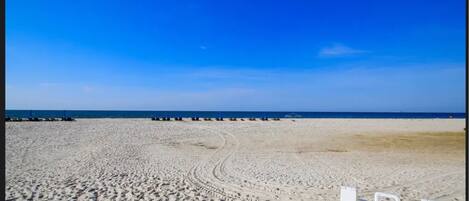Aan het strand