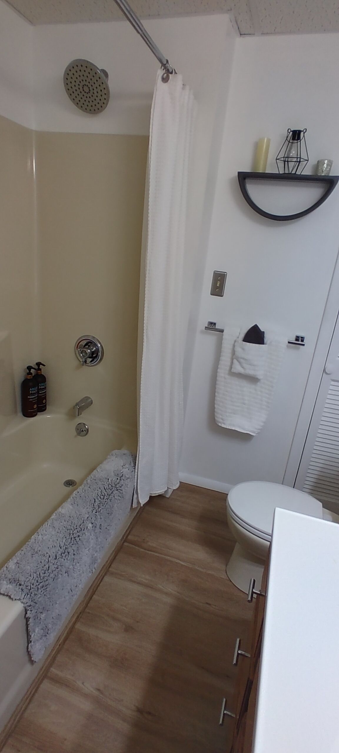 Updated bathroom
