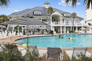 Indoor pool, a heated pool