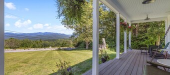 Breathtaking Mountain Views from Lovingly Updated 1850 Antique Farmhouse