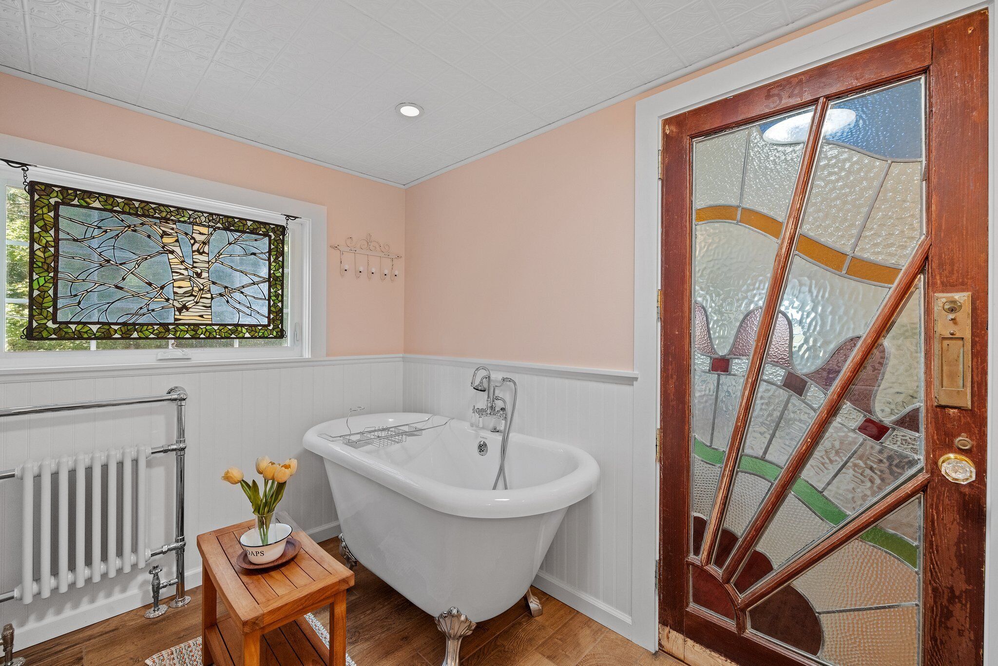 Breathtaking Mountain Views from Lovingly Updated 1850 Antique Farmhouse