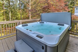 Idromassaggio all'aperto