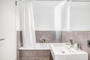 Hair dryer, towels