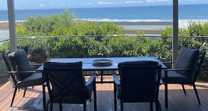 Beach bungalow on the ocean