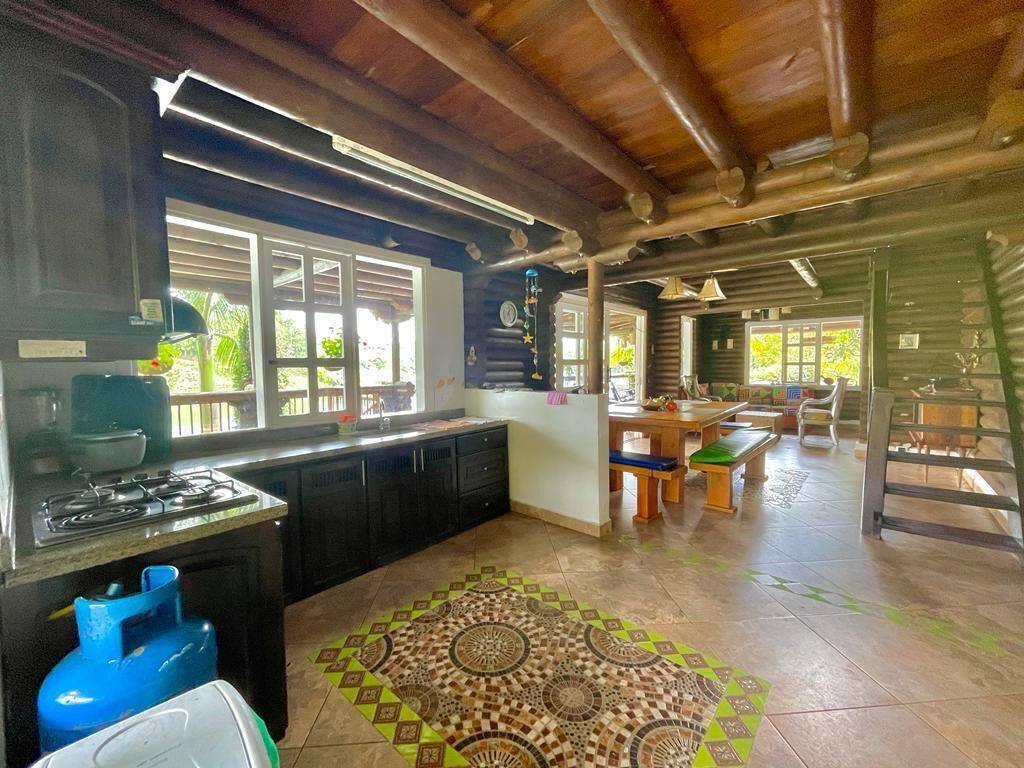 Villa in Guatape surrounded by the lake