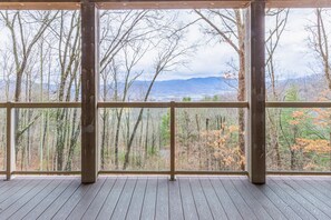 Interior - Mountain-view haven with great views, fireplaces, WiFi & ample alfresco living (Waynesville)