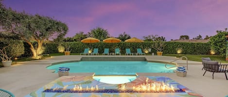 Piscine chauffée