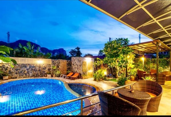 Villa, 3 Bedrooms, Mountain View | Free WiFi, bed sheets