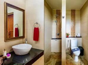 Villa, 3 Bedrooms, Mountain View | Bathroom - Aonang Serene 3 Bedrooms Private Pool Villas with Backyard (Krabi)
