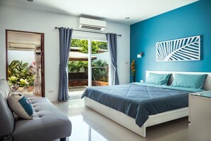 Family Villa | 3 bedrooms, in-room safe, desk, iron/ironing board