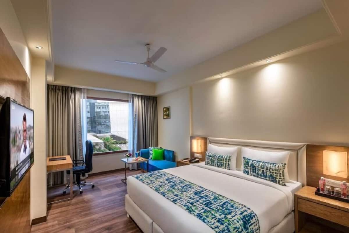 Ropa de cama de alta calidad y minibar