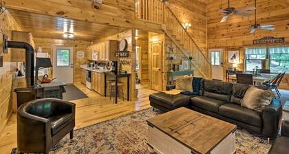 Riverfront Family Cabin • Resort Pool & Trails • Pet Friendly Mountain Escape