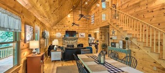 Deer River Resort Retreat in GA Mountains. Pet Friendly!