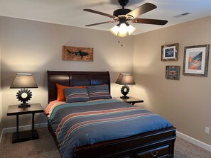 4 bedrooms, desk, iron/ironing board, free WiFi