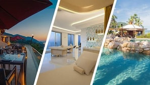 Poolside bar