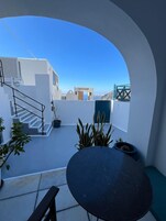 套房, 部分海景 | 露台