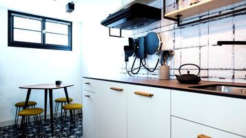 Design-Doppelzimmer, Kochnische | Eigene Küche