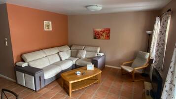 Televisor i taula de tennis de taula