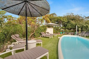 Pool - WS Manta Ray with a mature palm garden spectacular panorama and beautiful sunsets (Kralendijk)