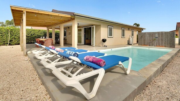 Pool - Villa Kas Gia with garden and lovely private pool (Kralendijk)