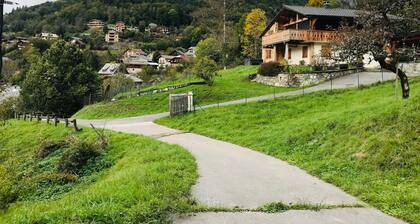 Quiet family chalet near center, 8 pers, WiFi, garage