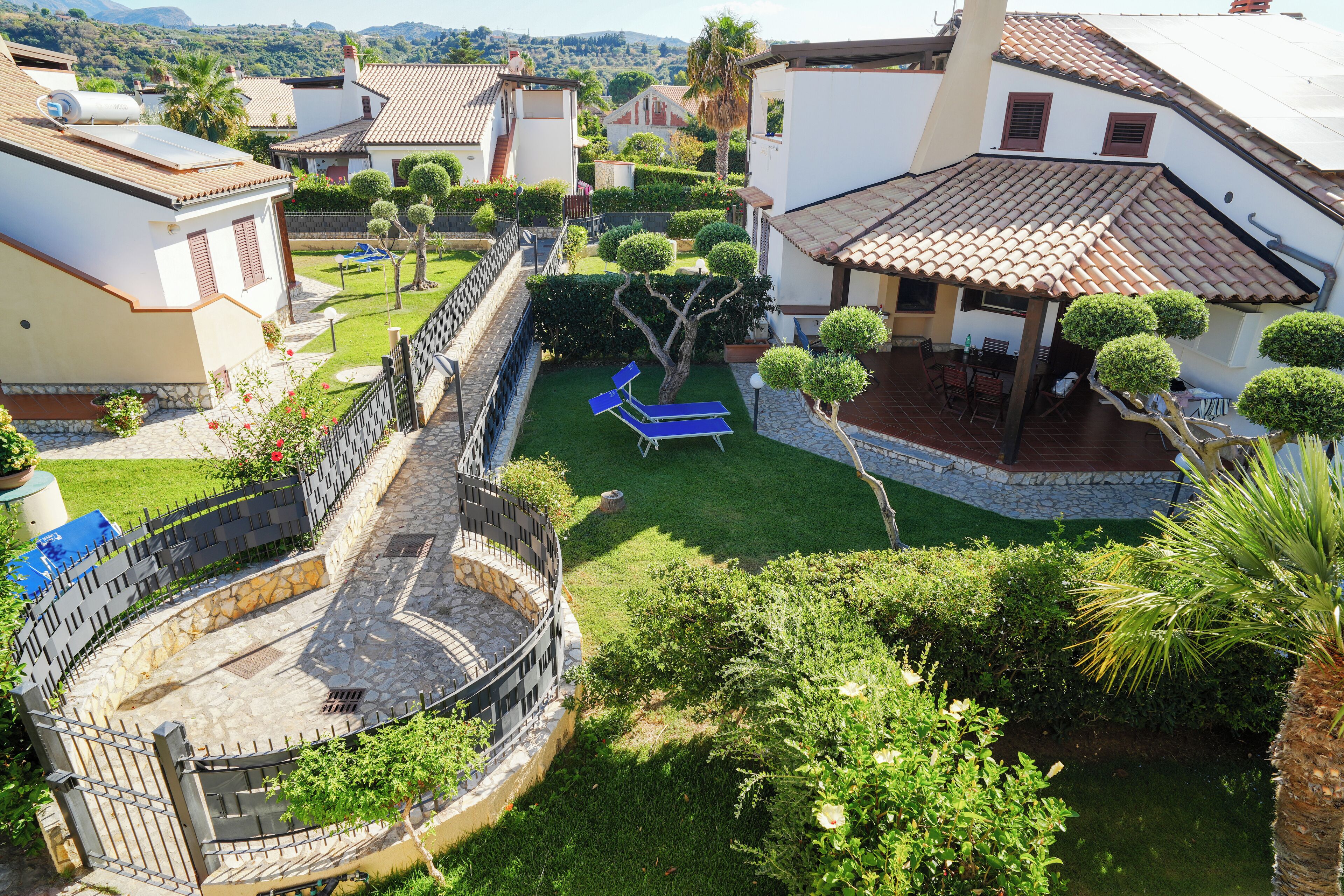 Áreas de la propiedad