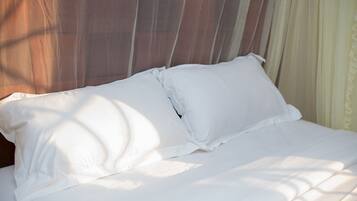 Tweepersoonskamer | Lakens van Egyptisch katoen, luxe beddengoed