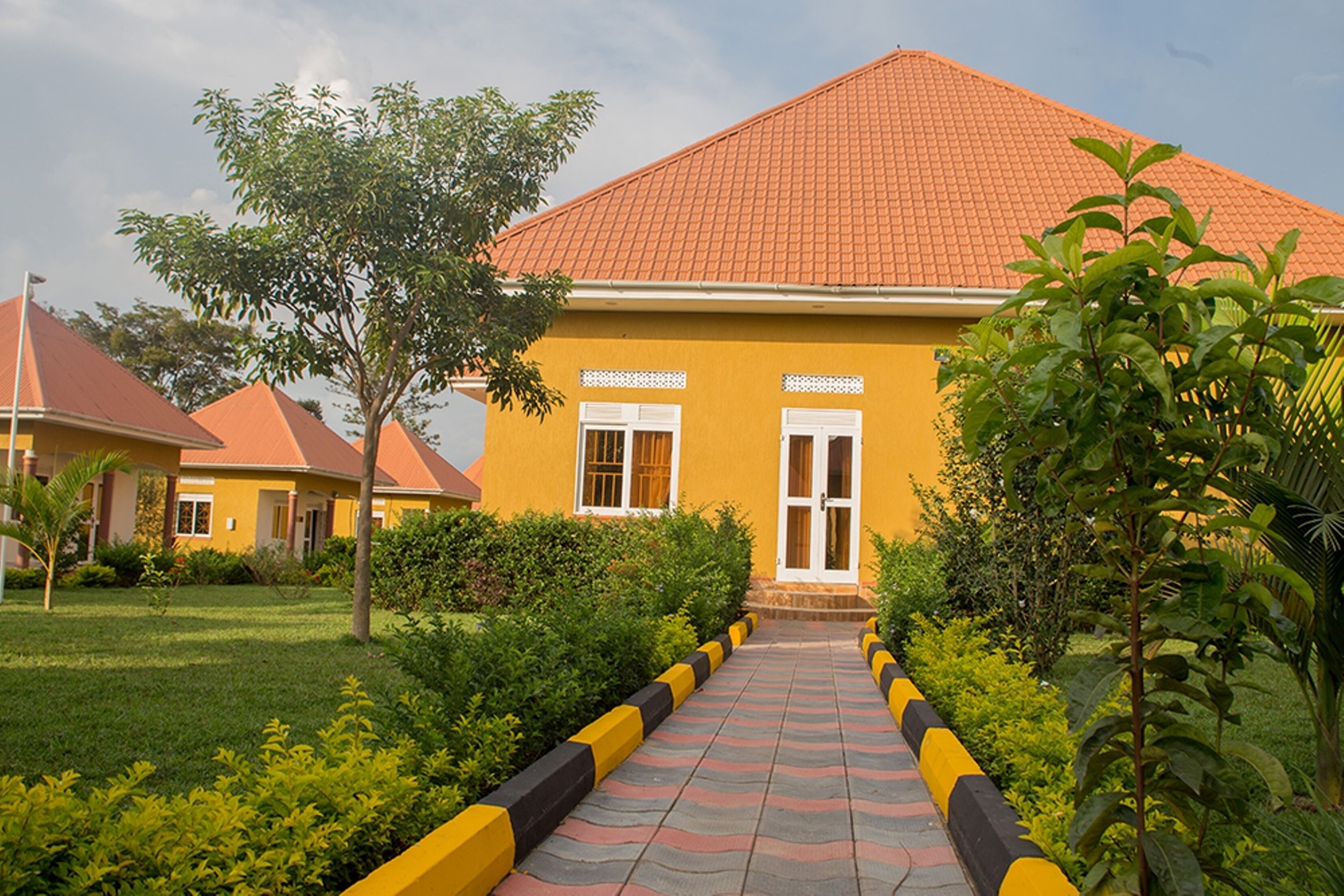 Overnatningsstedets facade